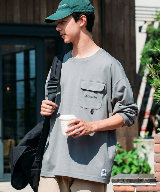 Columbia × FREAK'S STORE 限定 長袖口袋上衣