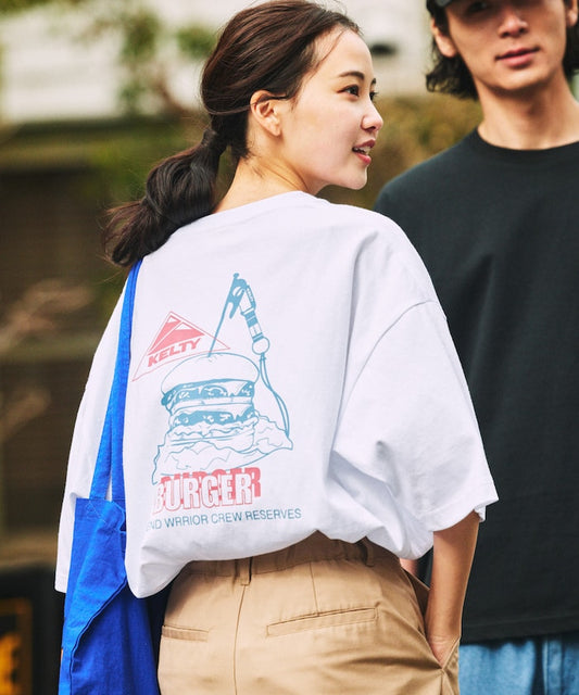 KELTY × FREAK'S STORE 聯名限定款 Burger back print 印花短袖T恤