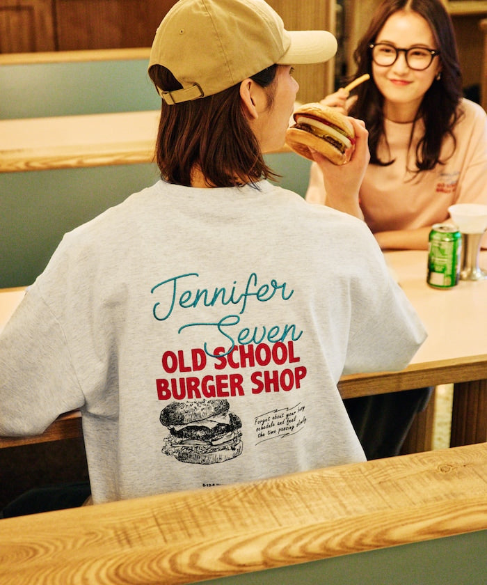 JENNIFER SEVEN × FREAK'S STORE 聯名限定 寬版圓領T恤