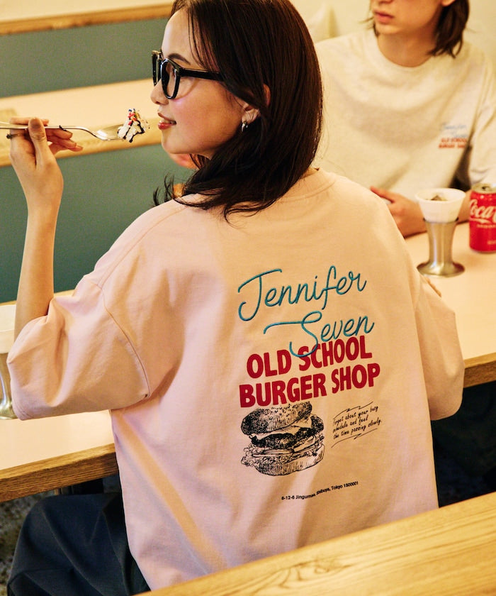 JENNIFER SEVEN × FREAK'S STORE 聯名限定 寬版圓領T恤