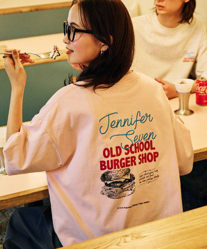 JENNIFER SEVEN × FREAK'S STORE 聯名限定 寬版圓領T恤