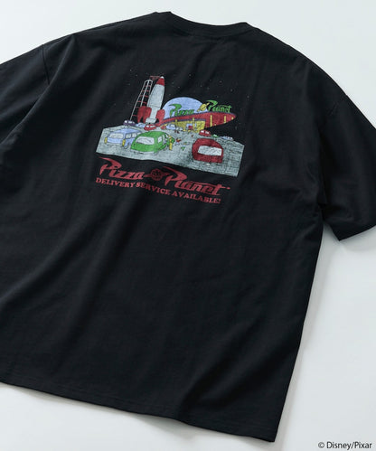FREAK'S STORE x TOY STORY Big Silhouette Back Print Crew Neck T-Shirt / Pizza Planet 印花短袖T恤