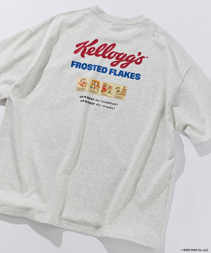 FREAK'S STORE x Kellogg's special order big silhouette heart logo back print T-shirt 印花T恤