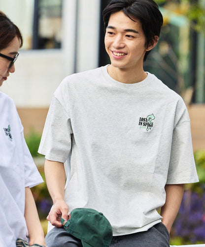 FREAK'S STORE GELLLION Relaxed Fit Crew Neck Printed T-Shirt / GEL OP 刺繡圖案短袖T恤