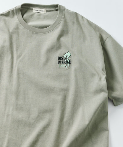FREAK'S STORE GELLLION Relaxed Fit Crew Neck Printed T-Shirt / GEL OP 刺繡圖案短袖T恤