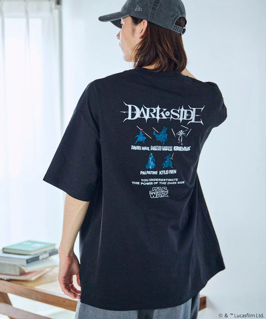 FREAK'S STORE x STARWARS Big Silhouette Back Print T-Shirt / Darkside 印花短袖T恤