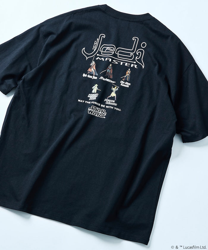 FREAK'S STORE x STARWARS Special Order Big Silhouette Back Print T-Shirt / Jedi 印花短袖T恤
