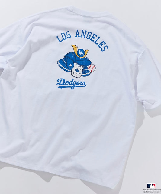 FREAK'S STORE x MLB 美國職棒大聯盟 KABUTO 設計圖案圓領 T恤