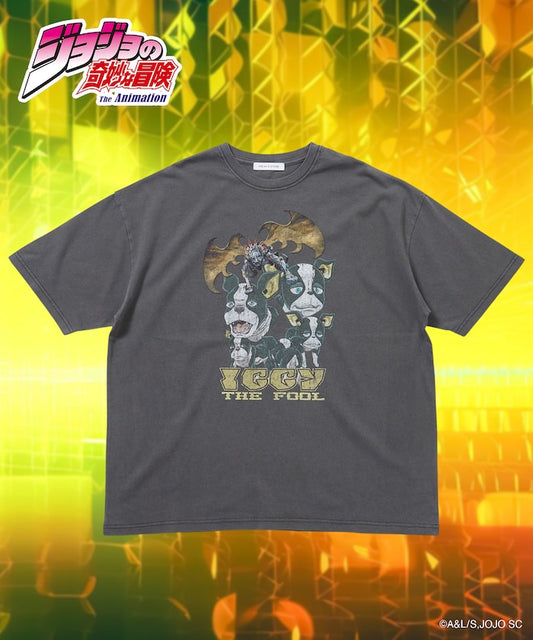 FREAK'S STORE Relaxed Fit Pigment Printed T-Shirt JoJo的奇妙冒險復古短袖T恤