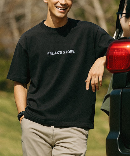 FREAK'S STORE Relaxed Fit Embroidered Logo T-Shirt 簡約LOGO短袖T恤