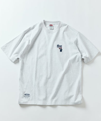 BEN DAVIS × FREAK'S STORE 限定寬版刺繡圓領T恤