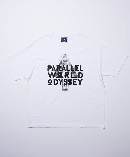 I Need You Baby アイニーヂューベイべー PARALLEL WORLD ODYSSEY Triangle Logo TEE 印花短袖T恤