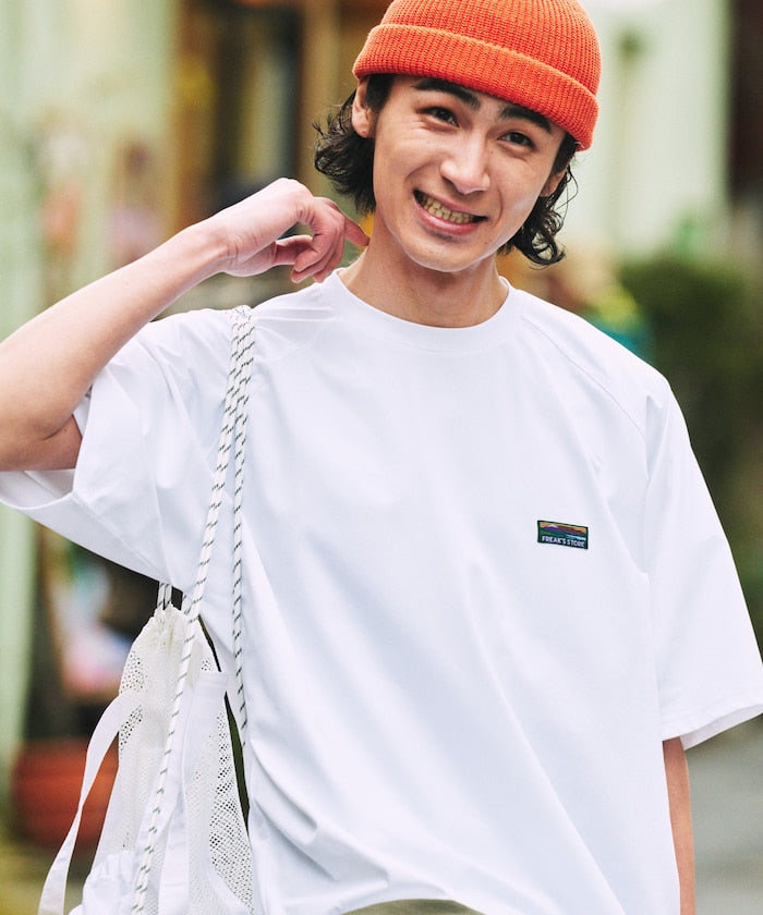 FREAK'S STORE Big silhouette amphibious raglan sleeve utility T-shirt / rash guard 寬版簡約短袖T恤