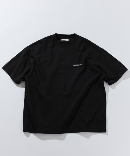 FREAK'S STORE Relaxed fit logo crew neck T-shirt 簡約LOGO短袖圓領T恤