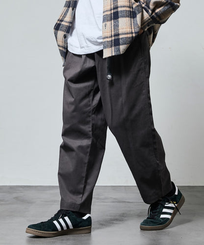FREAK'S STORE Semi-wide silhouette climbing Pants 打褶休閒登山褲