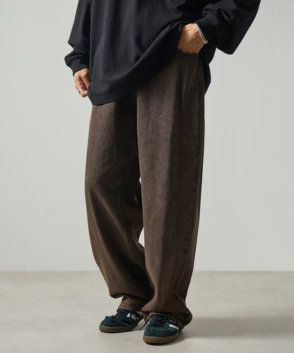 FREAK'S STORE Wide Straight Denim pants 寬版直筒牛仔褲