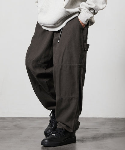 FREAK'S STORE Wide-cut duck double-knee climbing Pants 寬版休閒登山褲
