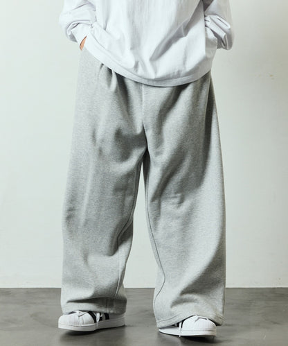FREAK'S STORE Wide silhouette bonded Pants 休閒運動褲