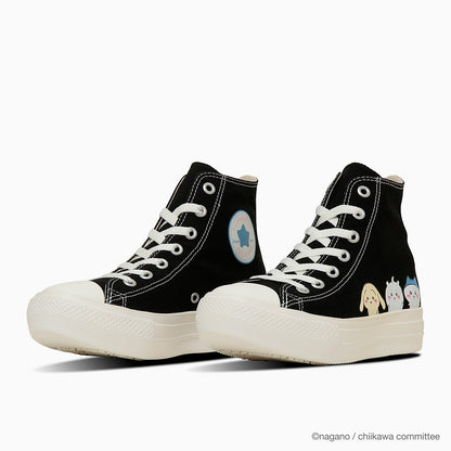 日本限定 CONVERSE ALL STAR LIGHT PLTS PT HI / CHIIKAWA 吉伊卡哇高筒帆布鞋