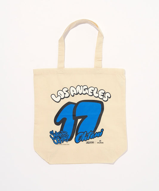 SKATER JOHN × RYNO SPORTS × MLB PLAYERS大谷翔平【17】帆布托特包