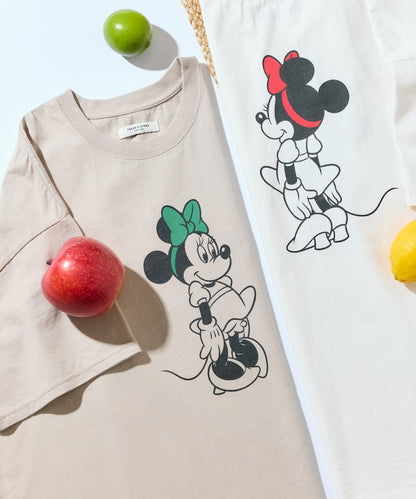 FREAK'S STORE Minnie Mouse 限定米妮印花短袖T恤