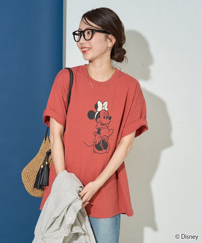 FREAK'S STORE Minnie Mouse 限定米妮印花短袖T恤