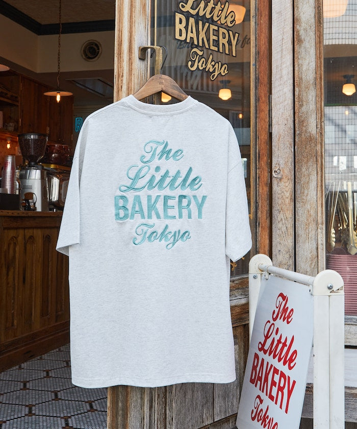 FREAK'S STORE x The Little BAKERY Tokyo logo embroidered Short sleeve T-shirt 印花刺繡短袖T恤