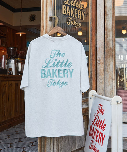 FREAK'S STORE x The Little BAKERY Tokyo logo embroidered Short sleeve T-shirt 印花刺繡短袖T恤