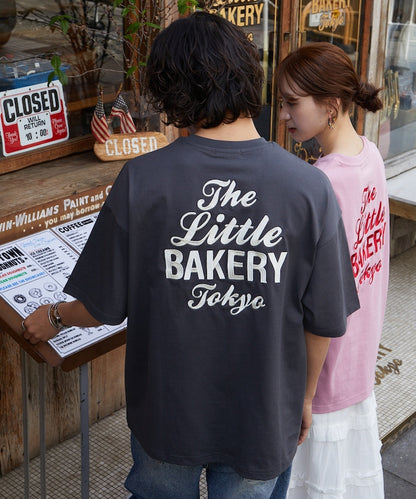 FREAK'S STORE x The Little BAKERY Tokyo logo embroidered Short sleeve T-shirt 印花刺繡短袖T恤