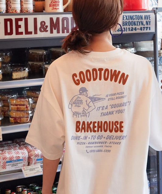 FREAK'S STORE x The Little BAKERY Tokyo Illustration Logo Short sleeve T-Shirt 刺繡印花短袖T恤