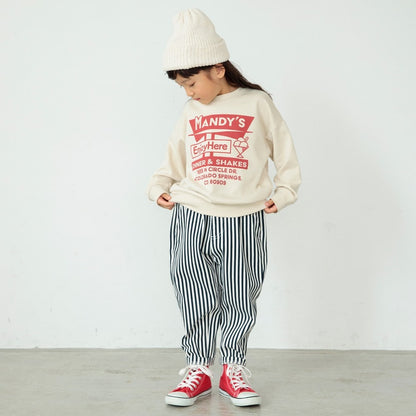 DRCbranshes eiko聯名 輕薄內刷毛印花大學T上衣