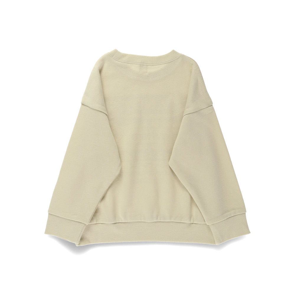 DRCbranshes eiko聯名 輕薄內刷毛印花大學T上衣