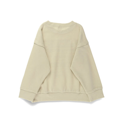 DRCbranshes eiko聯名 輕薄內刷毛印花大學T上衣