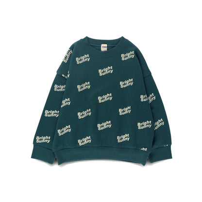 DRCbranshes eiko聯名 輕薄內刷毛印花大學T上衣