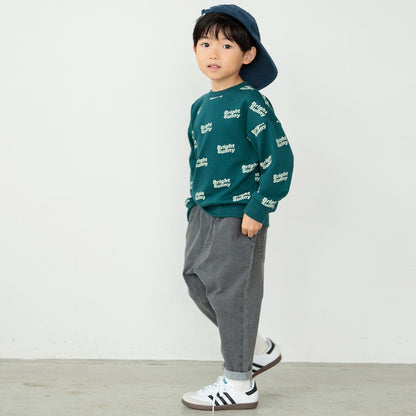 DRCbranshes eiko聯名 輕薄內刷毛印花大學T上衣