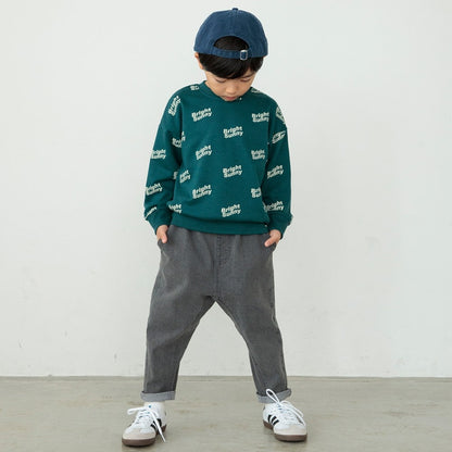 DRCbranshes eiko聯名 輕薄內刷毛印花大學T上衣