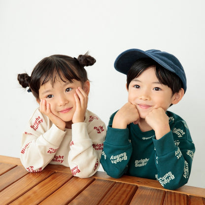 DRCbranshes eiko聯名 輕薄內刷毛印花大學T上衣