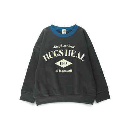 DRCbranshes eiko聯名 輕薄內刷毛印花大學T上衣