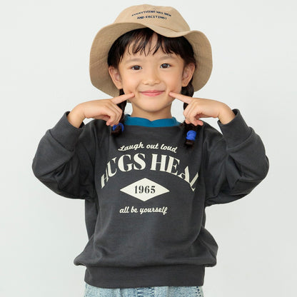 DRCbranshes eiko聯名 輕薄內刷毛印花大學T上衣