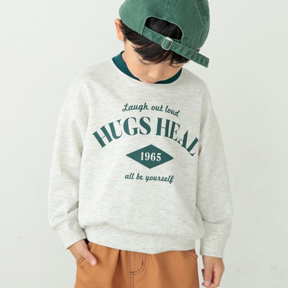 DRCbranshes eiko聯名 輕薄內刷毛印花大學T上衣