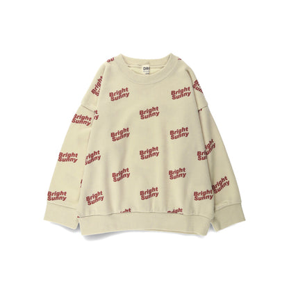 DRCbranshes eiko聯名 輕薄內刷毛印花大學T上衣