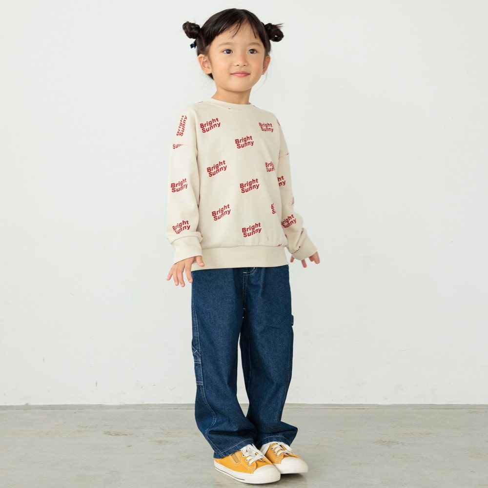 DRCbranshes eiko聯名 輕薄內刷毛印花大學T上衣