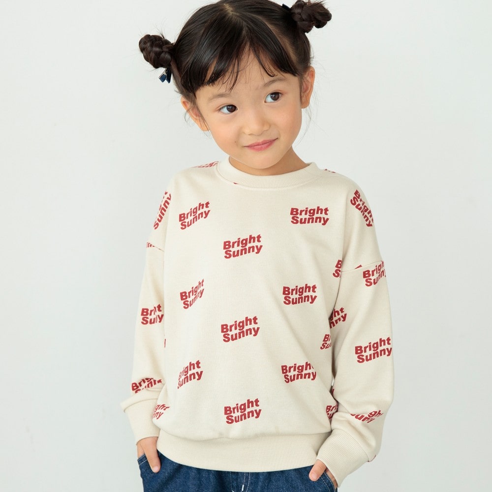 DRCbranshes eiko聯名 輕薄內刷毛印花大學T上衣