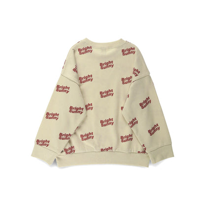 DRCbranshes eiko聯名 輕薄內刷毛印花大學T上衣