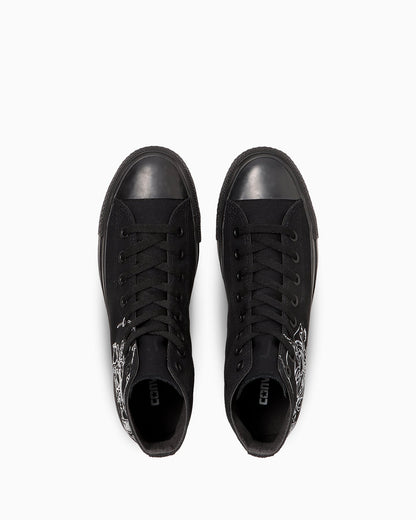 日本限定 CONVERSE ALL STAR FUJINRAIJIN HI 限定設計高筒帆布鞋