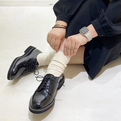 日本製 HARUTA 綁帶皮鞋 #370KS