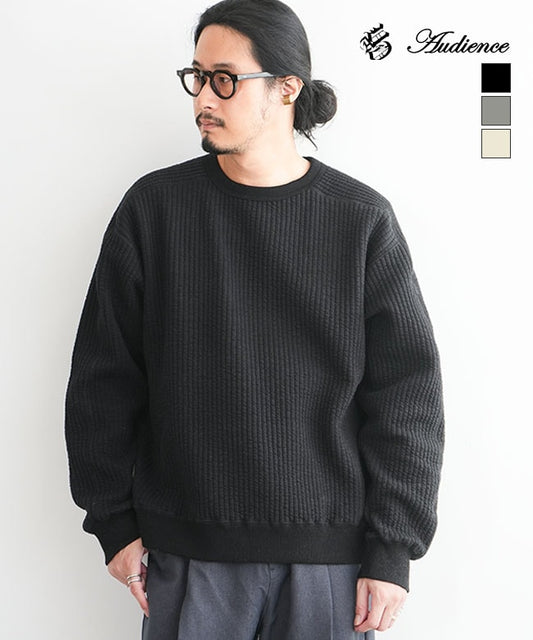 Audience 棉質圓領長袖上衣 aud6647