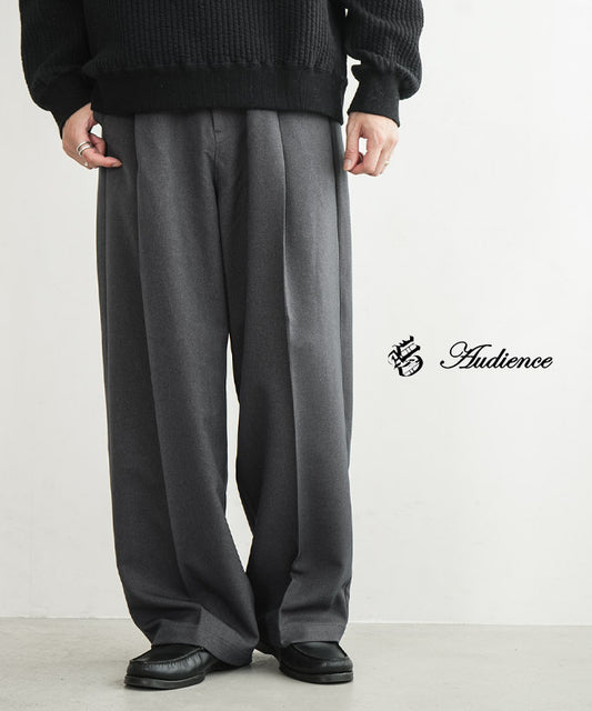 Audience Naturemier TECH 羊毛質感休閒西裝長褲 aud3654