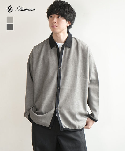 Audience LANATEC TECH 長袖 Polo 開襟針織外套 aud7369