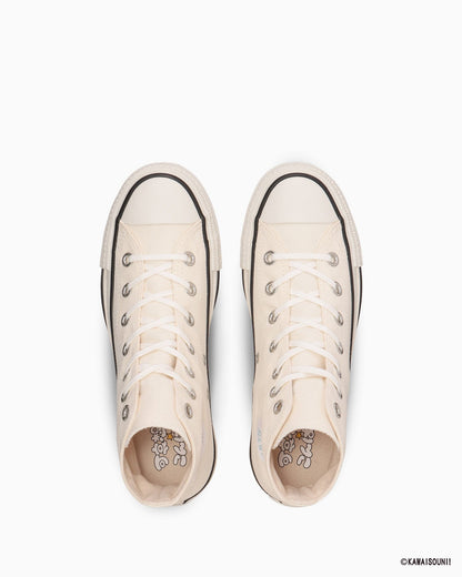 日本限定 CONVERSE X KAWAISOUNI! ALL STAR KM HI 聯名高筒帆布鞋